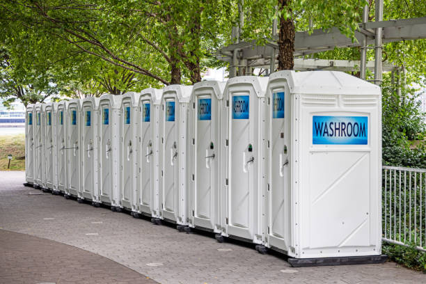 Porta potty delivery and setup in Lake Junaluska, NC